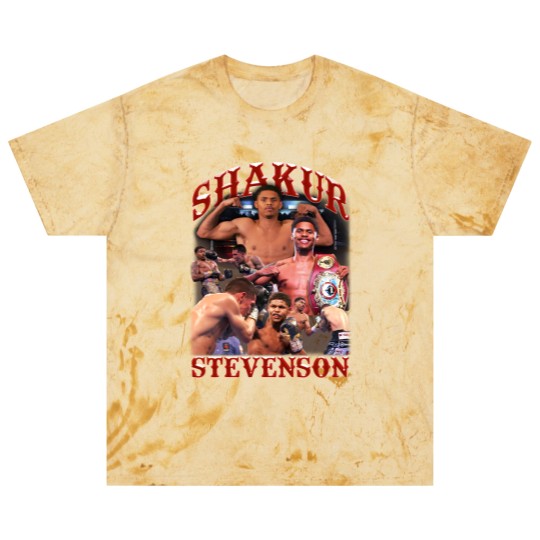 Discover Shakur Stevenson Snow Wash Blast T Shirts
