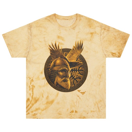 Discover Norse God ODIN & Huginn Raven Men's Blast T Shirts