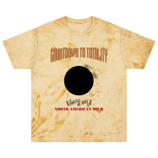 Discover Total Solar Eclipse Blast T Shirts April 8th 2024, Rock Concert Tour Blast T Shirts with Path of Totality Cities