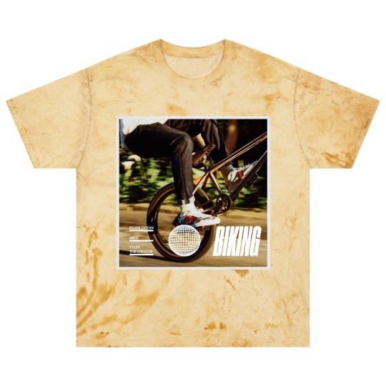 Discover Biking Frank Ocean Jay-Z Tyler The Creator Song Graphic Blast T Shirts Blast T Shirts