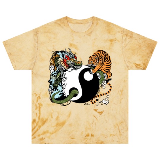 Discover dragon and tiger yin yang symbol Blast T Shirts