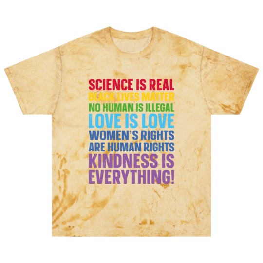 Discover Science is Real Black Lives Matter Love Is Love Equality - Womens Rights - Blast T Shirts