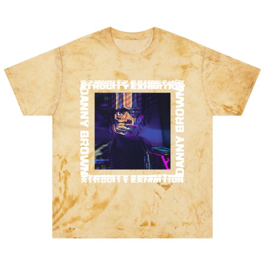 Discover Atrocity Exhibition Danny Brown Album Cover Blast T Shirts | Danny Brown Hip Hop Blast T Shirts