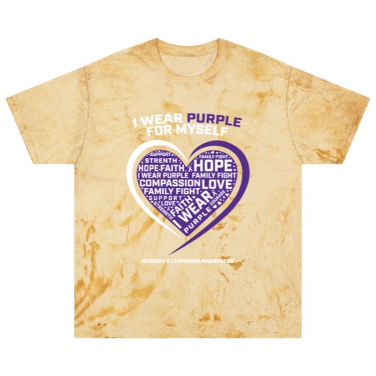 Discover Hodgkin'S Disease Purple Hodgkins Lymphoma Cancer Blast T Shirts