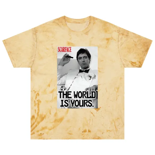 Discover Scarface The World Is Yours Blast T Shirts, Al Pacino Blast T Shirts