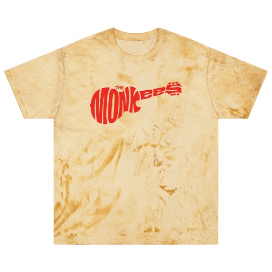 Discover The Monkees Classic Red Guitar Logo White Blast T Shirts