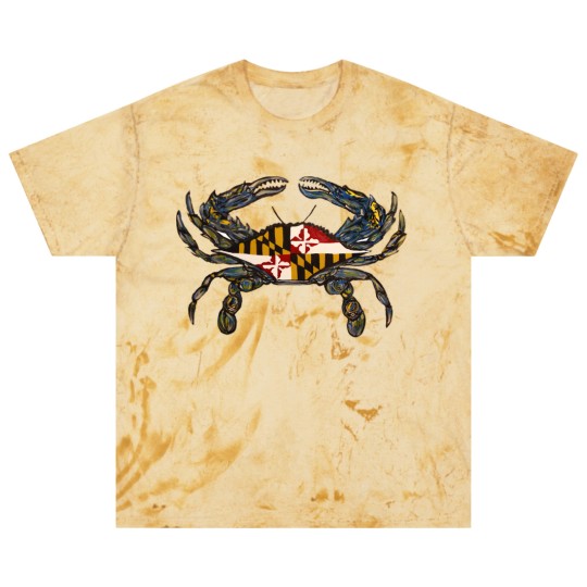 Discover Royal Blue Maryland Flag Crab - Blast T Shirts