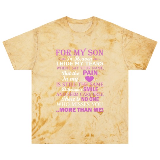 Discover For My Son In Heaven Blast T Shirts