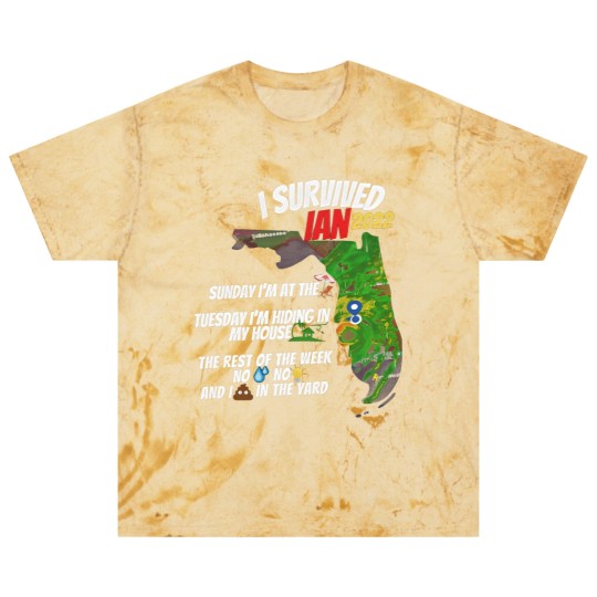 Discover I Survived Hurricane Ian Blast T Shirts