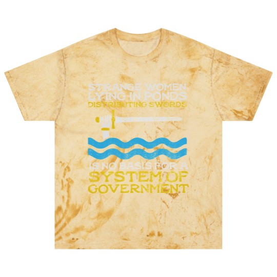 Discover Monty Python System Of Government - Distressed Look Blast T Shirts
