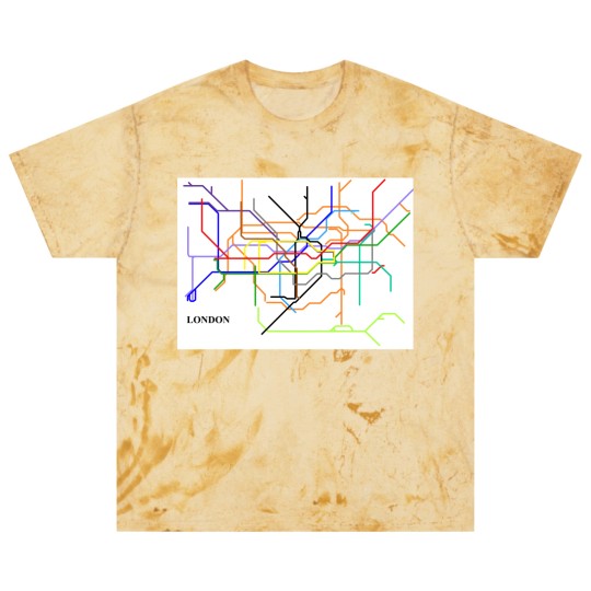 Discover London Metro Map Blast T Shirts