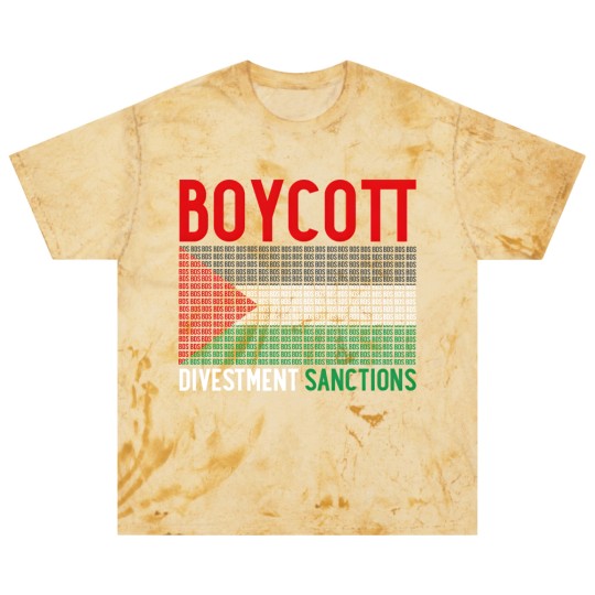 Discover Boycott Israel Divestment Sanctions - Palestine Blast T Shirts