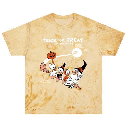 Discover Trick Or Treat Blast T Shirts, Huey Dewey Louie Witch Halloween Blast T Shirts
