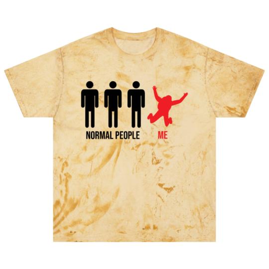 Discover Normal People Me Skydiver Skydive Funny Parachute Blast T Shirts