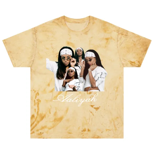 Discover Aaliyah Tribute Blast T Shirts