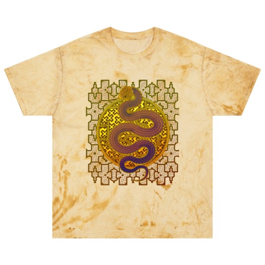 Discover Cosmic Serpent, Kene Anaconda Shipibo Pattern Blast T Shirts