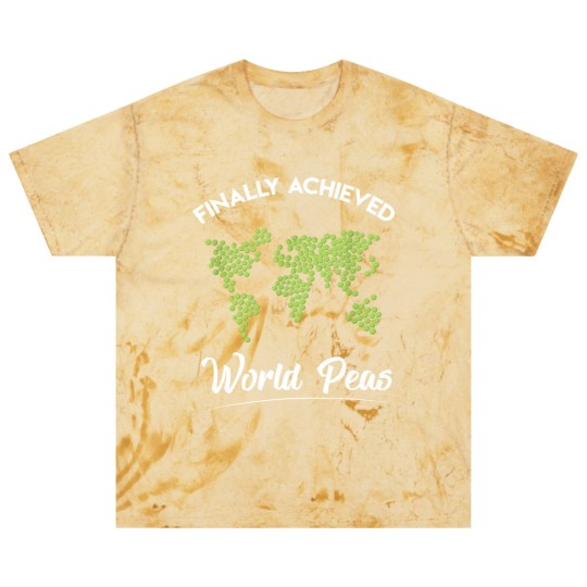 Discover Funny world peace on earth pun Blast T Shirts Achieved world peas Blast T Shirts