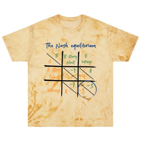 Discover Nash Equilibrium - Game Theory from John Nash Blast T Shirts