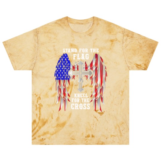 Discover Stand For The Flag Kneel For The Cross Blast T Shirts