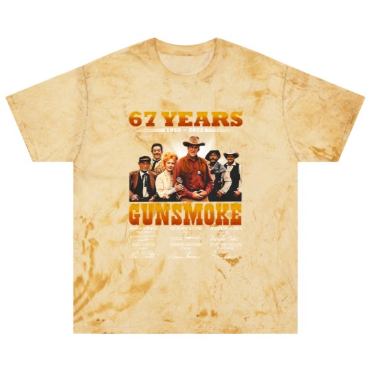 Discover Gunsmoke 68th Anniversary 1955-2023 Signatures Blast T Shirts