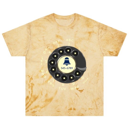 Discover Retro Rotary Dial Phone Old Phone Blast T Shirts