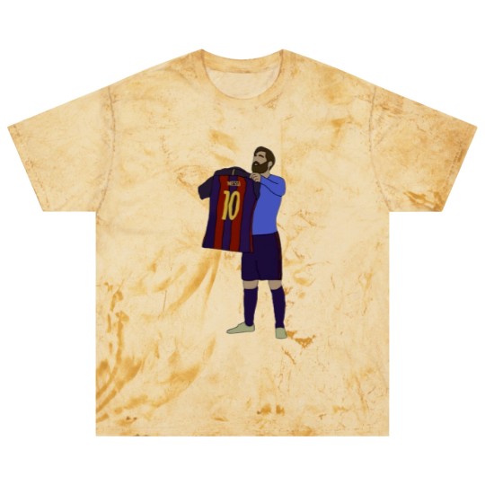 Discover Lionel Messi Barcelona FC Printed Blast T Shirts