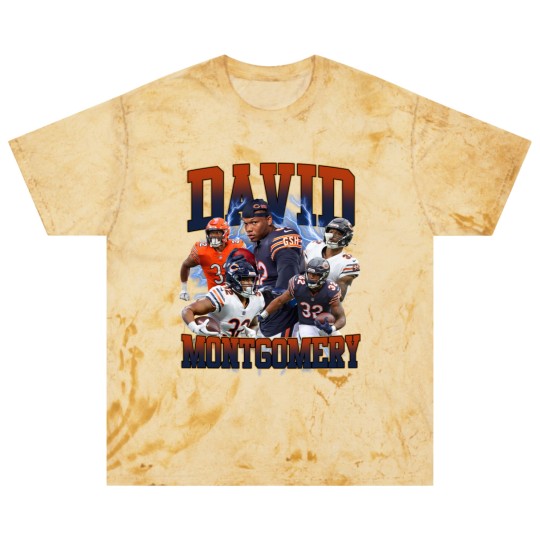Discover David Montgomery 90s Vintage Bootleg Blast T Shirts, Football Vintage 90s