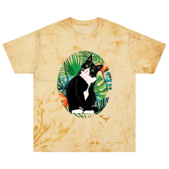 Discover Tuxedo Cat Tropical Gift Animal Lovers Blast T Shirts