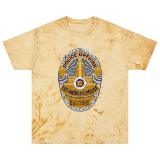 Discover LAPD Police Officer Badge Blast T Shirts