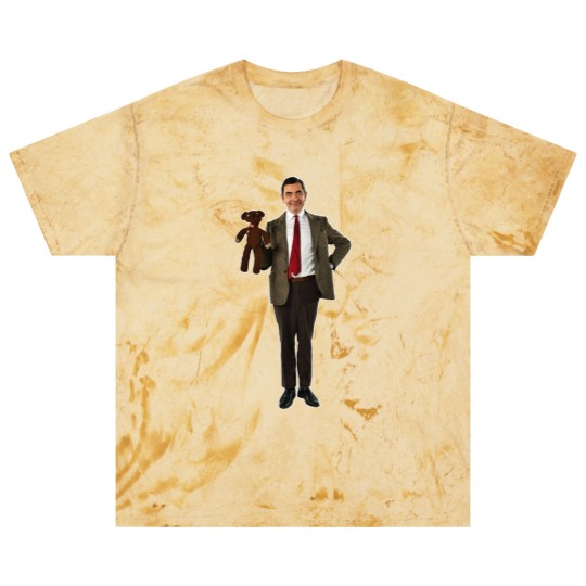 Discover Mr Bean, Funny Mr Bean with Teddy Bear Blast T Shirts