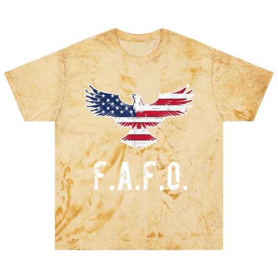 Discover Patriotic American Flag Eagle FAFO / F.A. & F.O. B Zip Blast T Shirts
