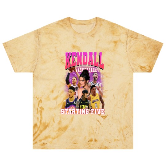 Discover 90s Vintage Kendall Starting Five Blast T Shirts Loahaddian Kendall Jenner Team Blast T Shirts