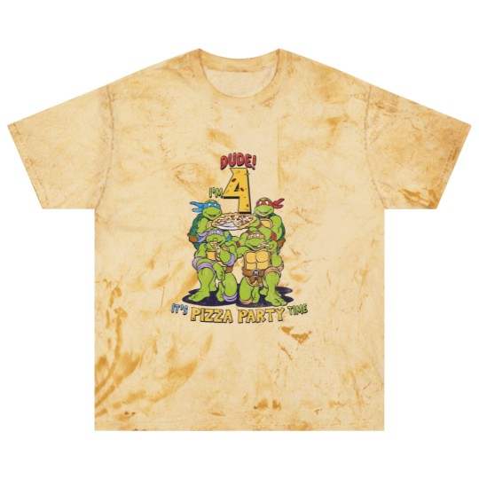 Discover Teenage Mutant Ninja Turtles I'm 4 Dude Pizza Birthday Party | Essential Blast T Shirts