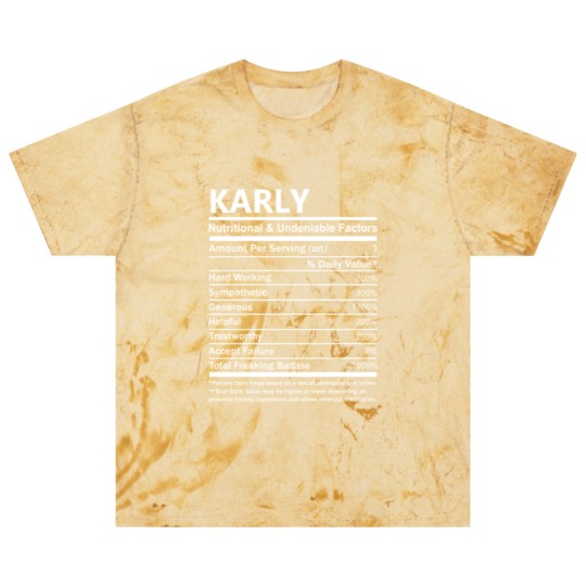 Discover Karly Name Blast T Shirts - Karly Nutritional And Undenia Blast T Shirts