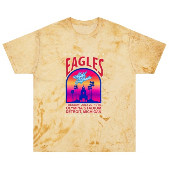 Discover Eagles 1976 Hotel California concert Blast T Shirts