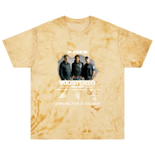 Discover 38 Anos De Soda Stereo 19822020 Gracias Por Tu Música, Designer Camiseta clásica Blast T Shirts