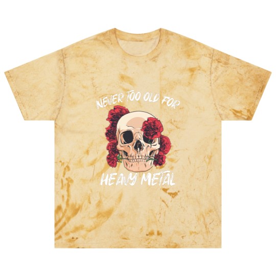 Discover Skull with Red Roses Heavy Metal Hard Rock - Vintage Heavy Metal - Blast T Shirts
