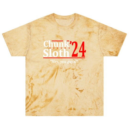 Discover Chunk and Sloth '24 - election funny 80s retro humor Blast T Shirts