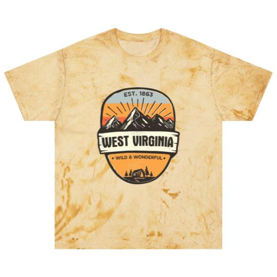 Discover West Virginia Wild And Wonderful Vintage Retro Mou Blast T Shirts