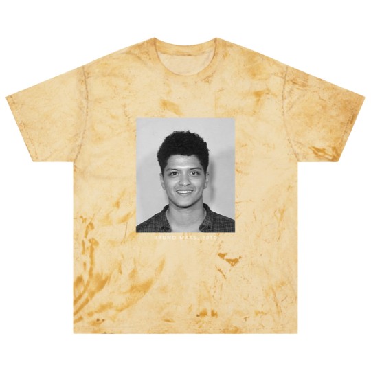 Discover Bruno Mars Mugshot Blast T Shirts