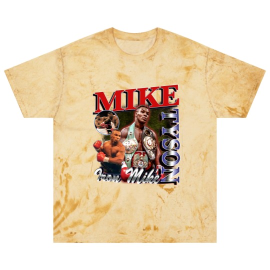 Discover Vintage Wash Mike Tyson Blast T Shirts, Vintage Acid Wash