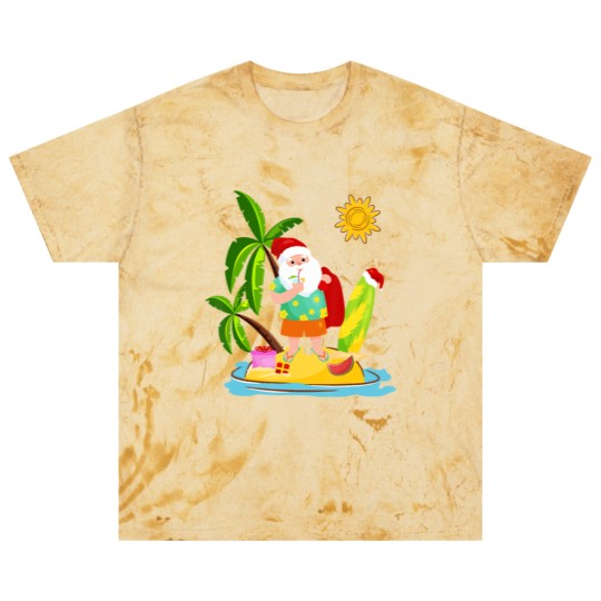 Discover Santa Surfing Christmas in July Summer Surf Gift Blast T Shirts