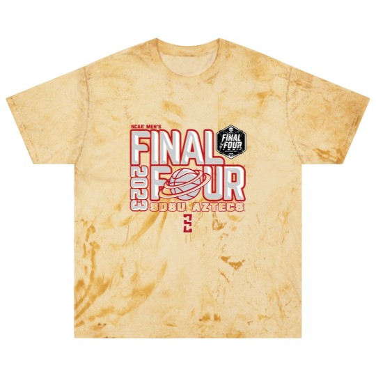 Discover San Diego State Aztecs Final Four Basketball Dunk Black Blast T Shirts