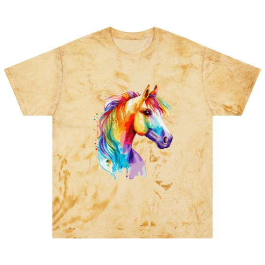 Discover Watercolor Horse Pony Colorful Pet Ponys Lover Blast T Shirts