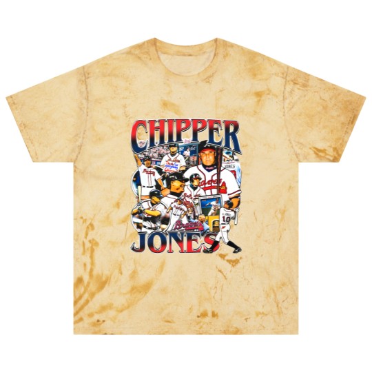 Discover Vintage 90s Graphic Style Chipper Jones Blast T Shirts Vintage Sport Blast T Shirts