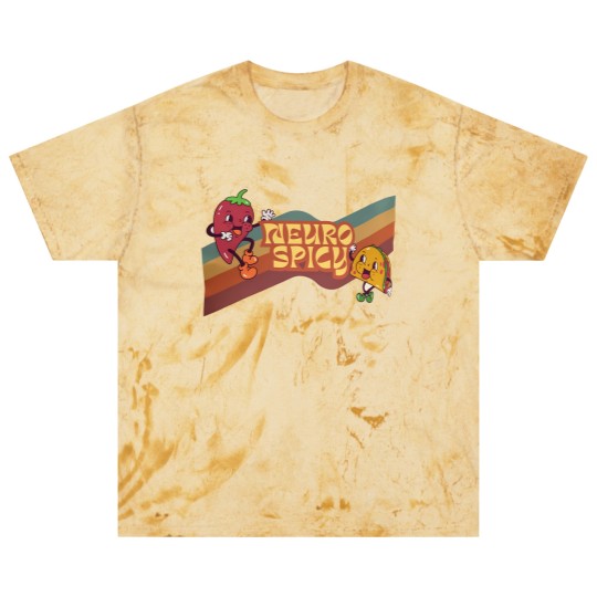 Discover Neuro Spicy Blast T Shirts | Handmade Funny ADHD Blast T Shirts | Retro-Style Unisex Blast T Shirts