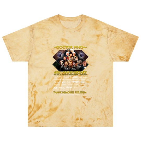 Discover Doctor Who 60th Anniversary Blast T Shirts, Doctor Who Movie Blast T Shirts