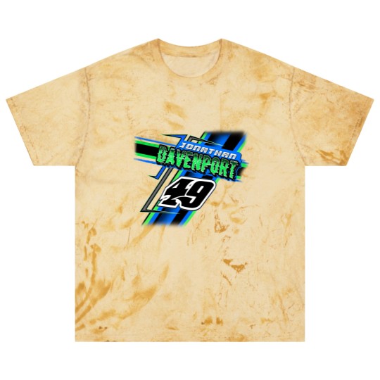 Discover Jonathan Davenport Late Model Dirt Track Blue Racing Graphic Blast T Shirts