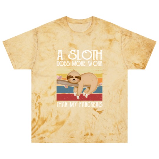 Discover A Sloth Does More Work Than My Pancreas, Blast T Shirts