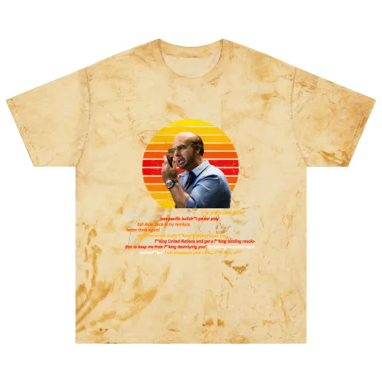 Discover Tom Cruise as Les Grossman from Tropic Thunder - Curse filled Rant Blast T Shirts